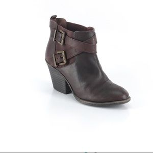 Sole society brown booties size 5 1/2
